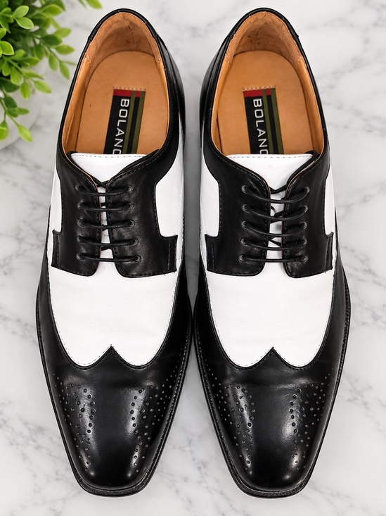 Bolano Other - Bolano Men's Black & White Oxfords US 12 Like New
